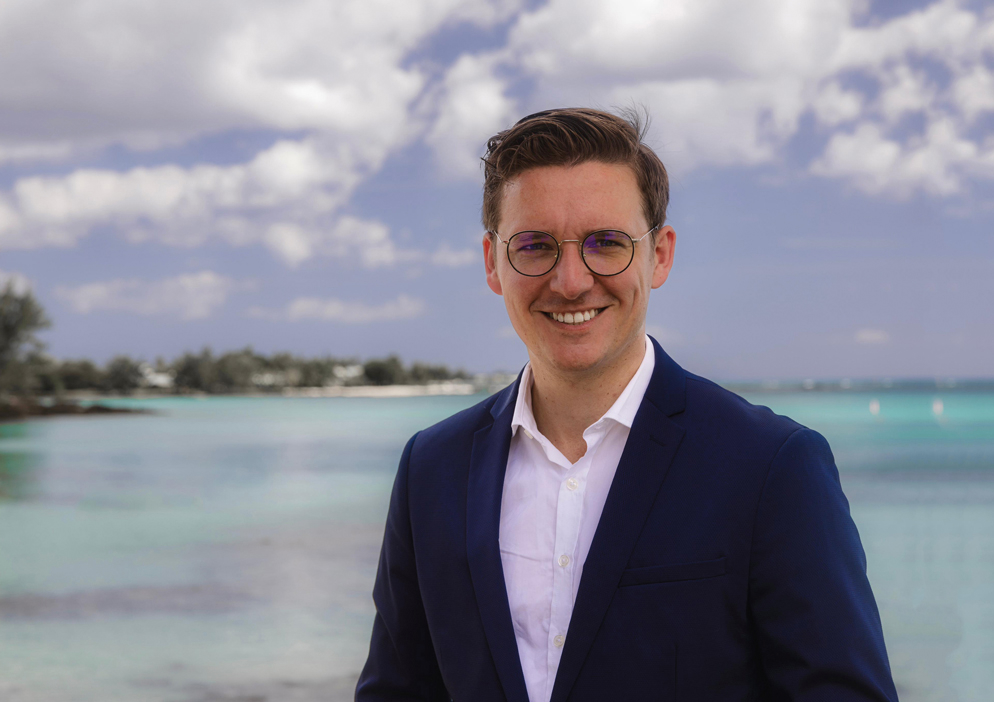 Mathieu Duez, your trusted property expert in the Pam Golding PropertiesPG Mauritius South Coast office.