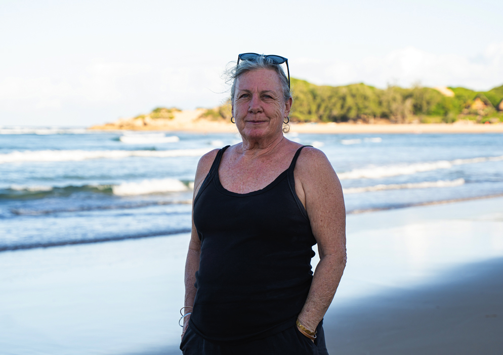 Jenny Flint, your local property expert in Praia do Tofo, Mozambique