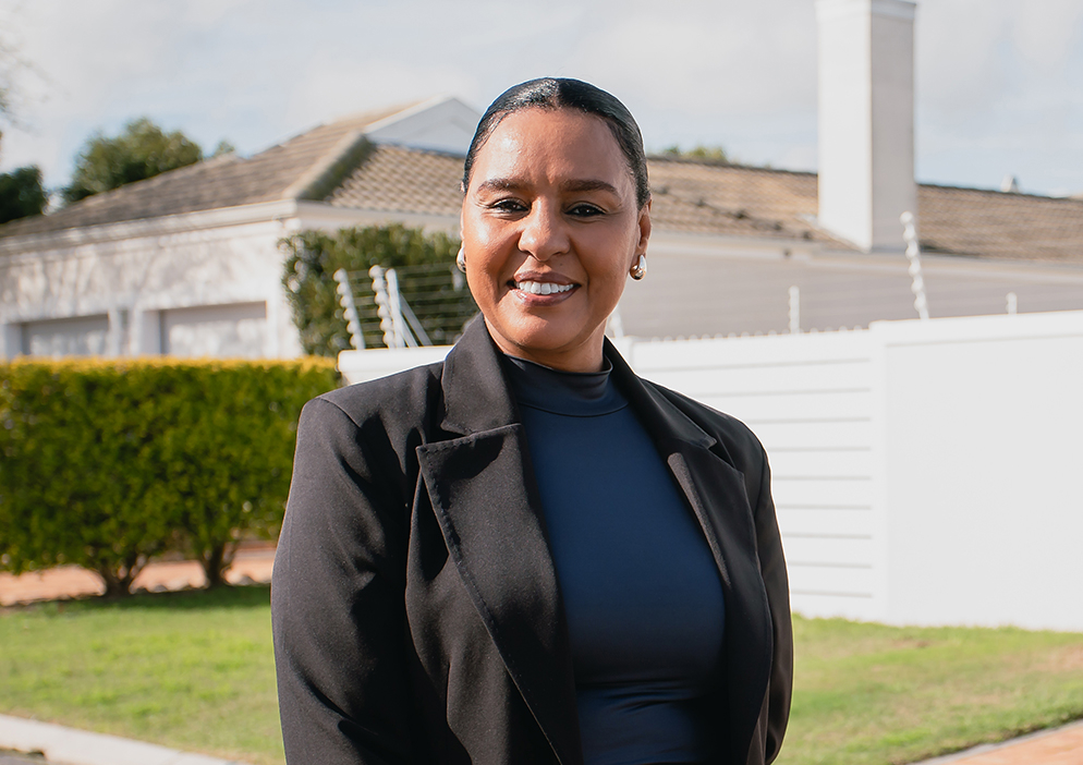Jackie Gama, your trusted property expert in the Pam Golding PropertiesSunningdale office.