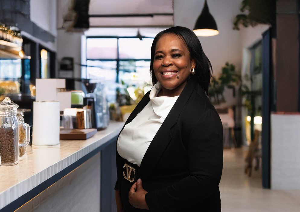 Sara Radebe, your trusted property expert in the Pam Golding PropertiesWelkom office.