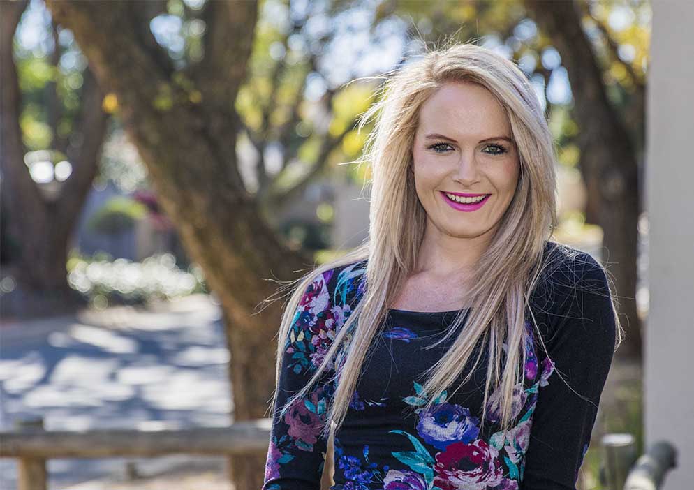 Kimmy Robertson, your trusted property expert in the Pam Golding PropertiesFourways office.