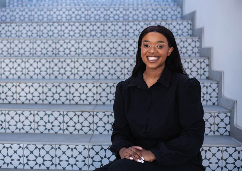 Khanyi September, your trusted property expert in the Pam Golding Properties Knysna office. Khanyi September, your trusted property expert in the Pam Golding PropertiesKnysna office.