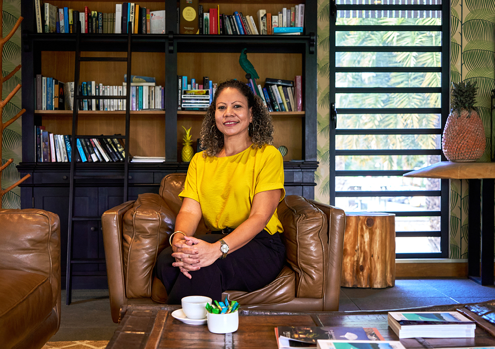 Corine Pavin, your trusted property expert in the Pam Golding PropertiesMauritius - Black River office.