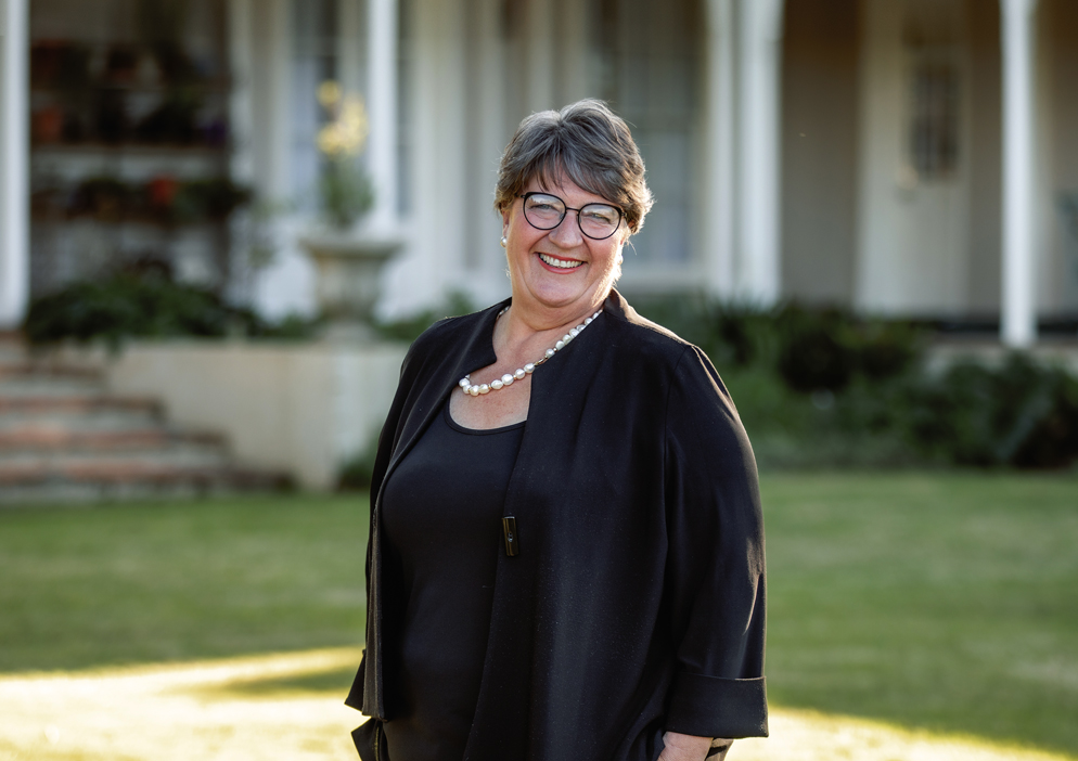 Daphne Timm, your trusted property expert in the Pam Golding PropertiesFranchise Services Head Office office.