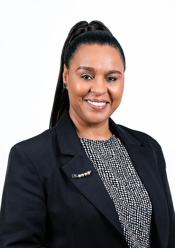 Jackie Gama, your trusted property expert in the Pam Golding PropertiesSunningdale office.
