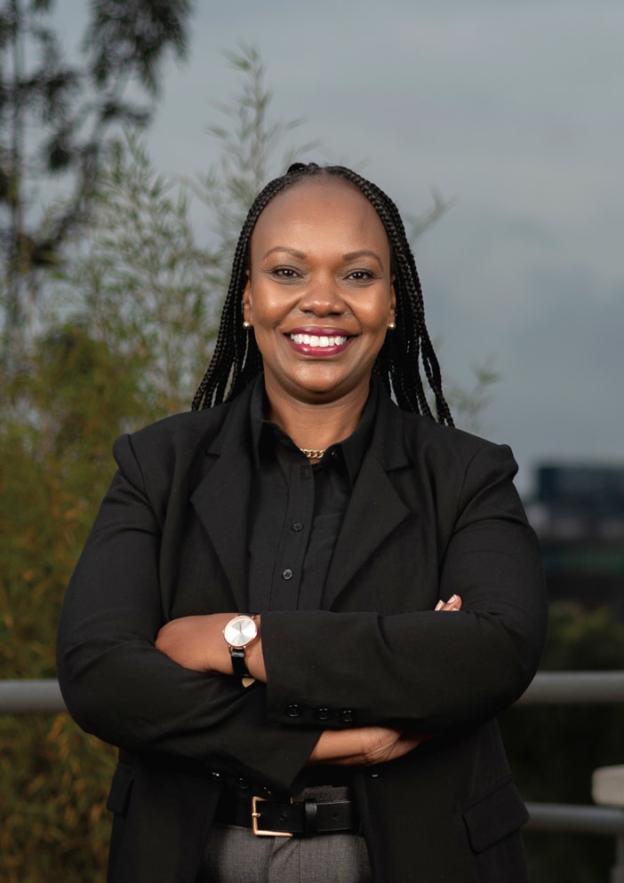 Angela Kuria, your trusted property expert in the Pam Golding PropertiesNairobi office.