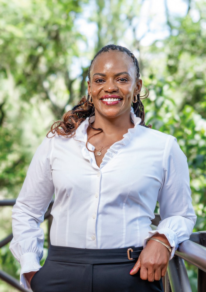 Maggie Macharia, your trusted property expert in the Pam Golding PropertiesKaren office.