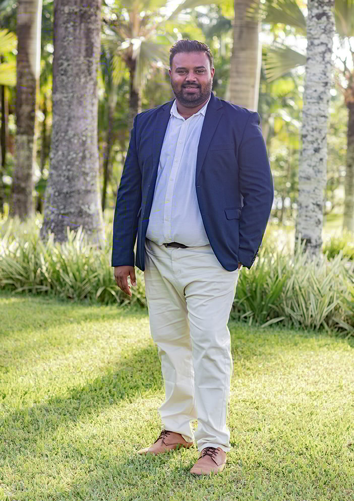 Arjuna Papiah, your trusted property expert in the Pam Golding PropertiesMauritius - Black River office.