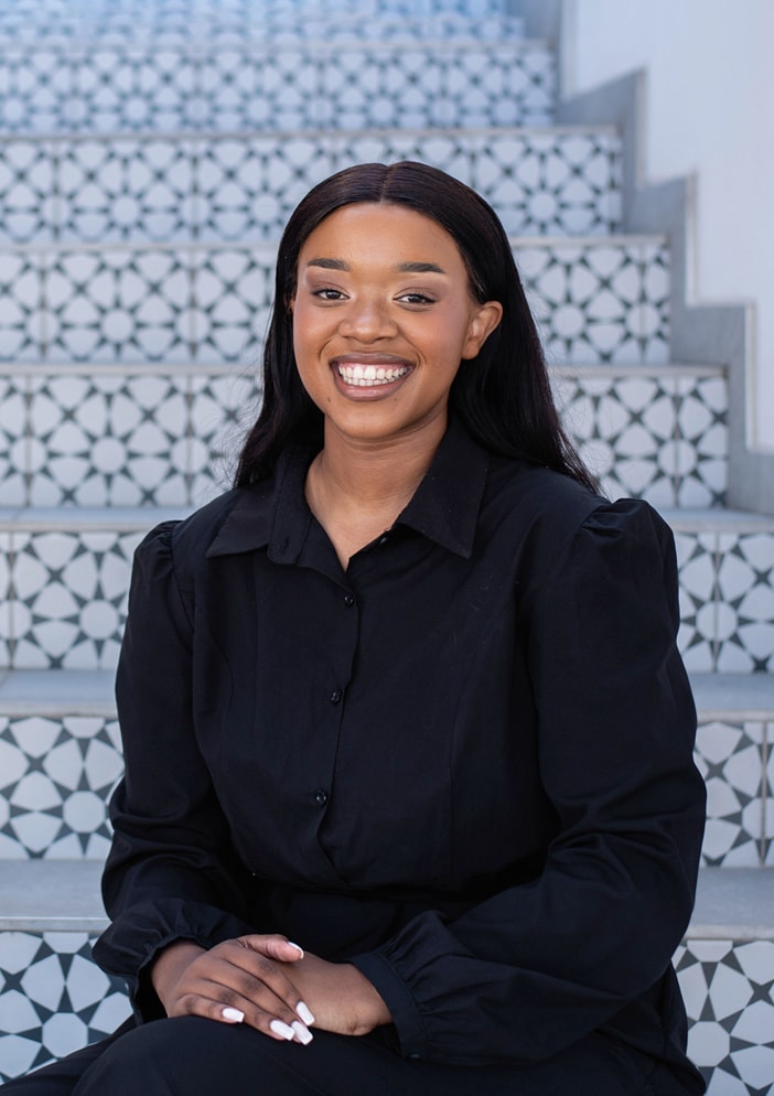 Khanyi September, your trusted property expert in the Pam Golding Properties Knysna office. Khanyi September, your trusted property expert in the Pam Golding PropertiesKnysna office.