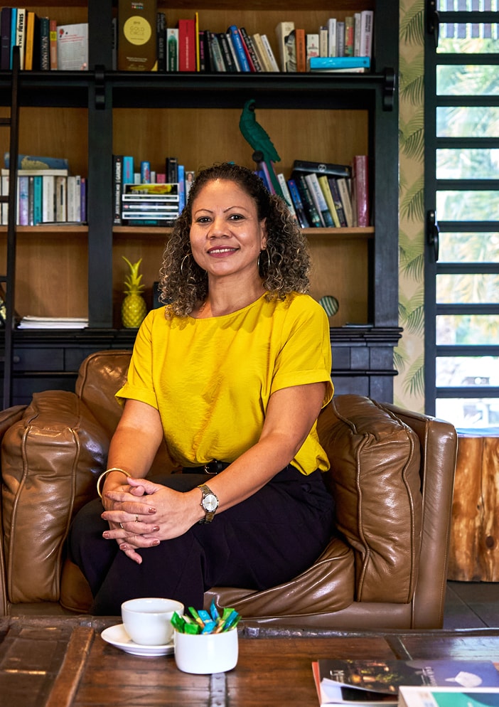 Corine Pavin, your trusted property expert in the Pam Golding PropertiesMauritius - Black River office.