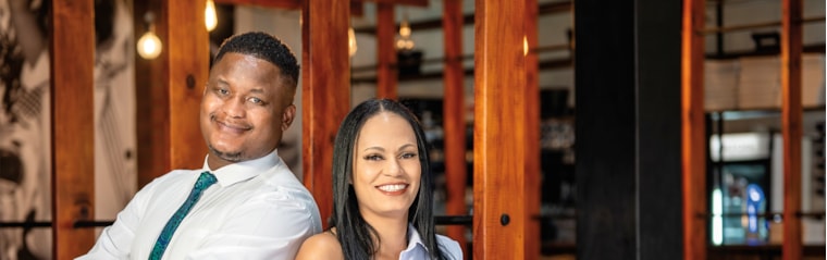 Andries and Lisa, your local property experts in Park West, South Africa