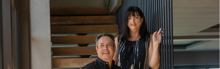 Brett and Bev, your local property experts in Izinga, South Africa