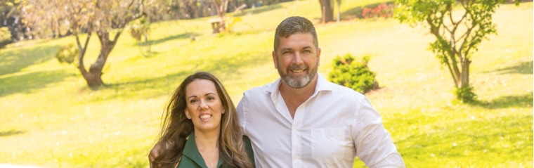 Chantal and Mark, your local property experts in uMhlanga Rocks, South Africa