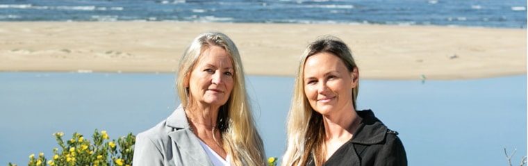 Elize and Liza, your local property experts in Witsand, South Africa