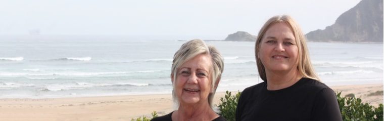 Hilna and Tania, your local property experts in Cola Beach, South Africa