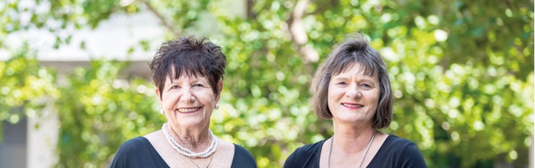 Karen and Lesley, your local property experts in Morningside, South Africa