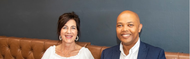 Kathleen and Tim, your local property experts in Selborne, South Africa