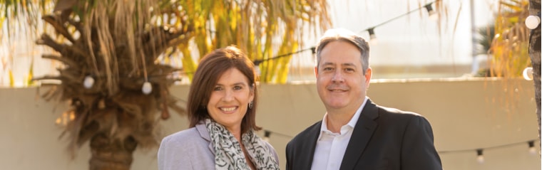 Linda and Brett, your local property experts in Durban North, South Africa