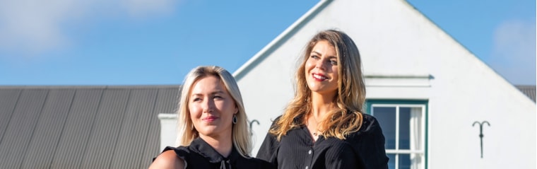 Mel and Angela, your local property experts in Twin Rivers, South Africa