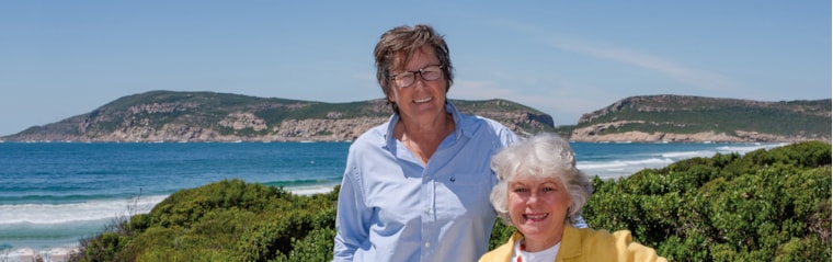 Sue and Maggie, your local property experts in Whale Rock Gardens, South Africa