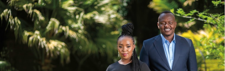 Arvin and Bertha, your local property experts in Tigoni, Kenya