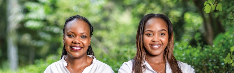 Angela and Sharon, your local property experts in Ngumo Estate , Kenya