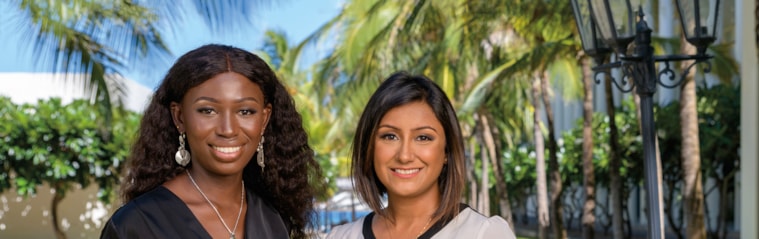 Hina and Zafrina, your local property experts in Watamu, Kenya