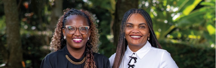 Judy and Wendy, your local property experts in Karen, Kenya