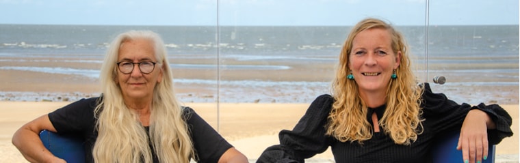 Katy and Marie, your local property experts in Ponta Mamoli, Mozambique