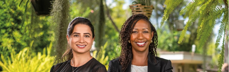 Lorna and Mané, your local property experts in Riverside, Kenya