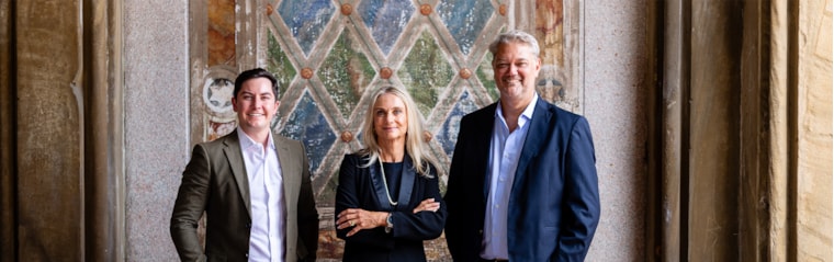 Arie, Ashley and Garrick, your local property experts in Constantia Upper, South Africa