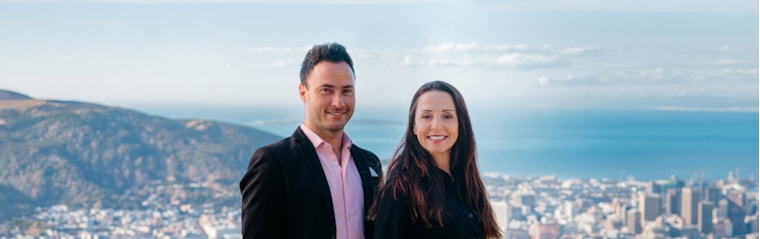 Dex and Mercedes, your local property experts in De Waterkant, South Africa