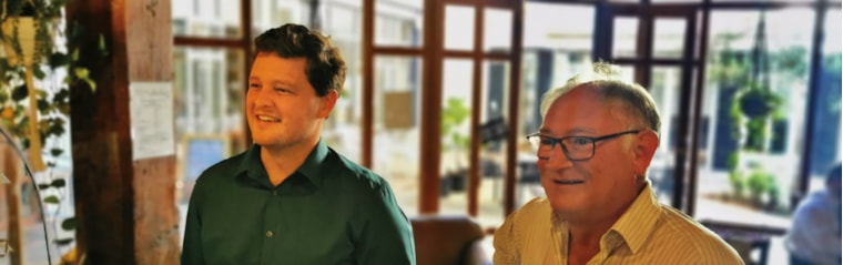 Hendrik and Franco, your local property experts in Oubaai, South Africa