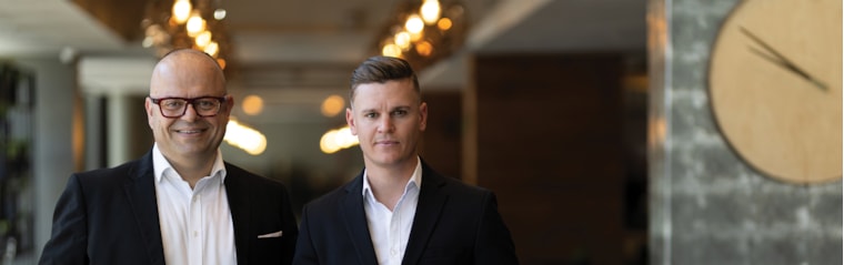 Iain and Basil, your local property experts in Higgovale, South Africa