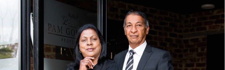 Anil and Molly, your local property experts in Sunninghill, South Africa
