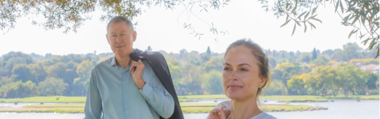 Peter and Anne, your local property experts in Centurion Golf Estate, South Africa