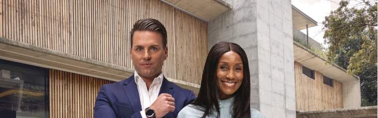 Sebastian and Lulu, your local property experts in Sandhurst, South Africa