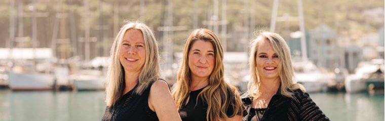 Lisa, Lauren and Erica, your local property experts in Scott Estate, South Africa