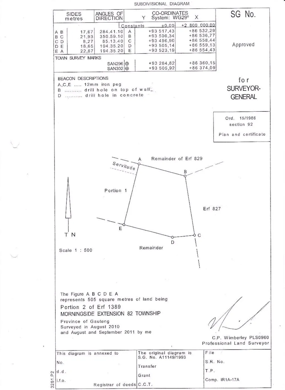 Residential vacant land for sale in Morningside, Sandton - HP1537932
