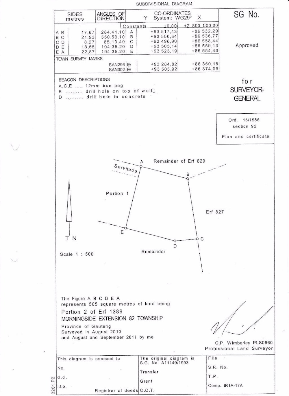 Residential vacant land for sale in Morningside, Sandton - HP1537932 Residential vacant land for sale in Morningside, Sandton - HP1537932