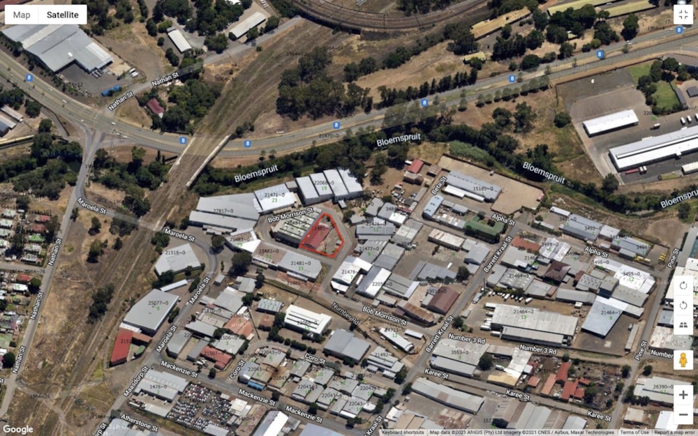 Commercial industrial property for sale in Oos Einde, Bloemfontein - 1BX1552964 Commercial industrial property for sale in Oos Einde, Bloemfontein - 1BX1552964