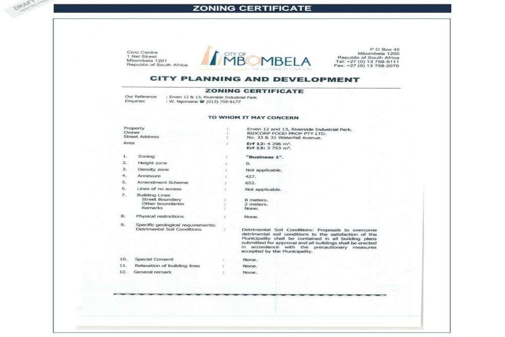 Commercial industrial property let in Nelspruit (Mbombela) - 1NS1659425 Commercial industrial property let in Nelspruit (Mbombela) - 1NS1659425