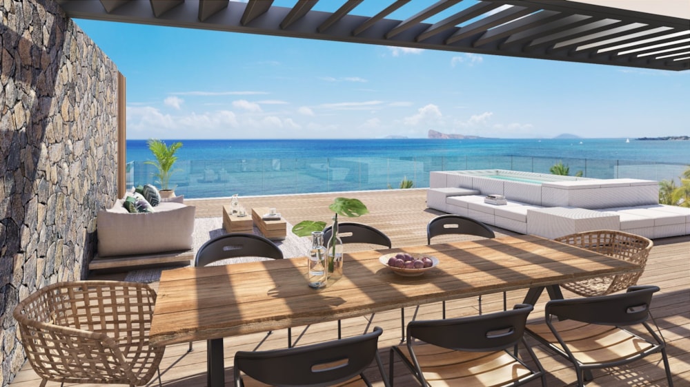 Penthouse apartment for sale in Pointe aux Canonniers, Mauritius - MPR1607470