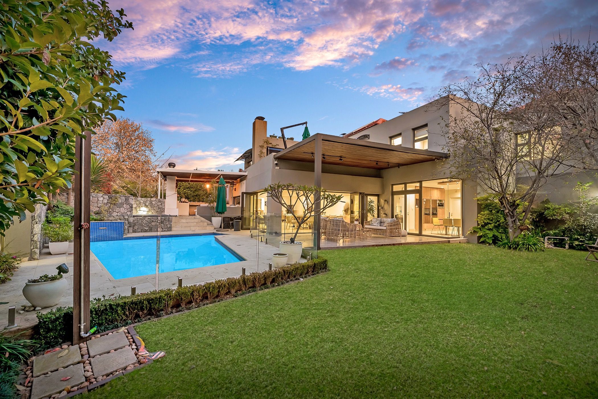 Security estate home for sale in River Club, Sandton - HP1726760