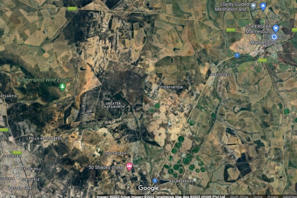 Residential vacant land sold in Chatsworth, Malmesbury - 1MS1621577