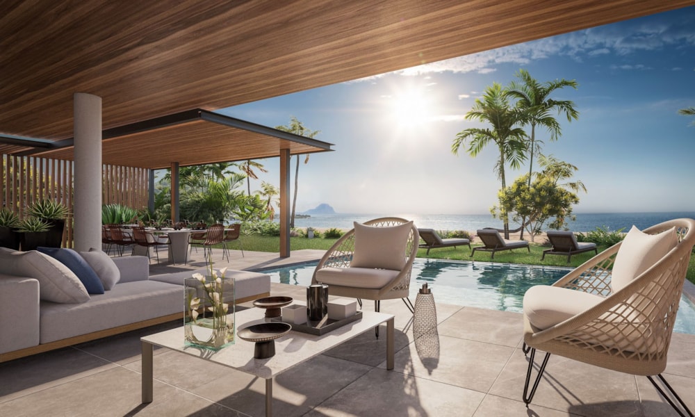 Beachfront villa for sale in Wolmar, Mauritius - MUR1636055 Beachfront villa for sale in Wolmar, Mauritius - MUR1636055