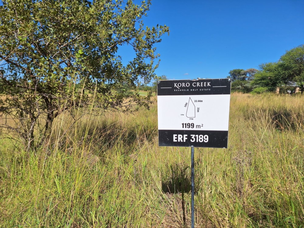 Vacant land for sale in Modimolle (Nylstroom) - 1MDM1652618