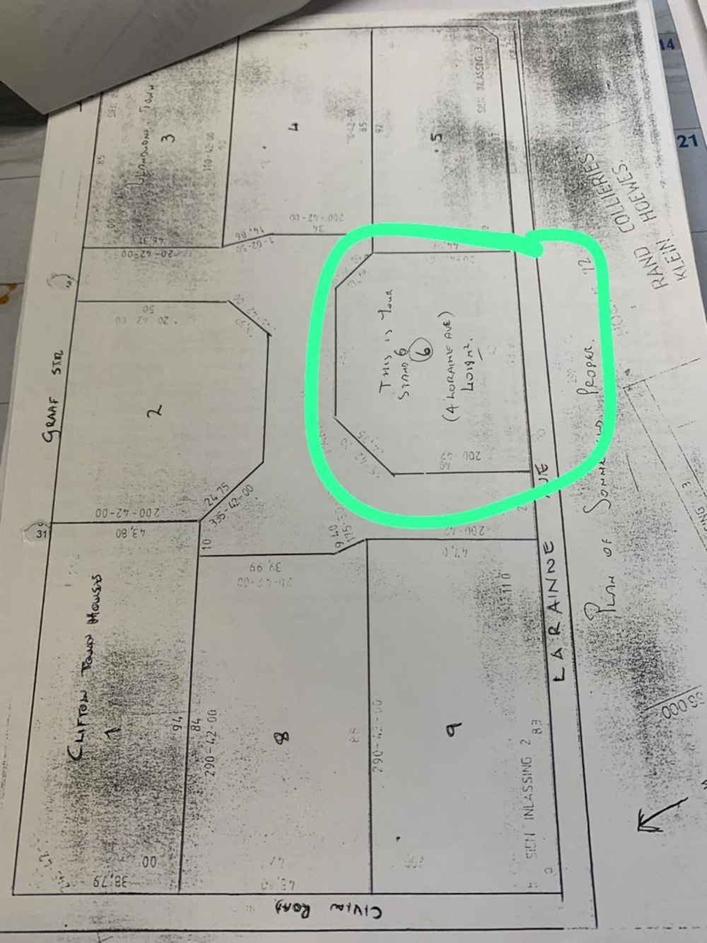 Residential vacant land for sale in Sonneveld - 1BJ1665258