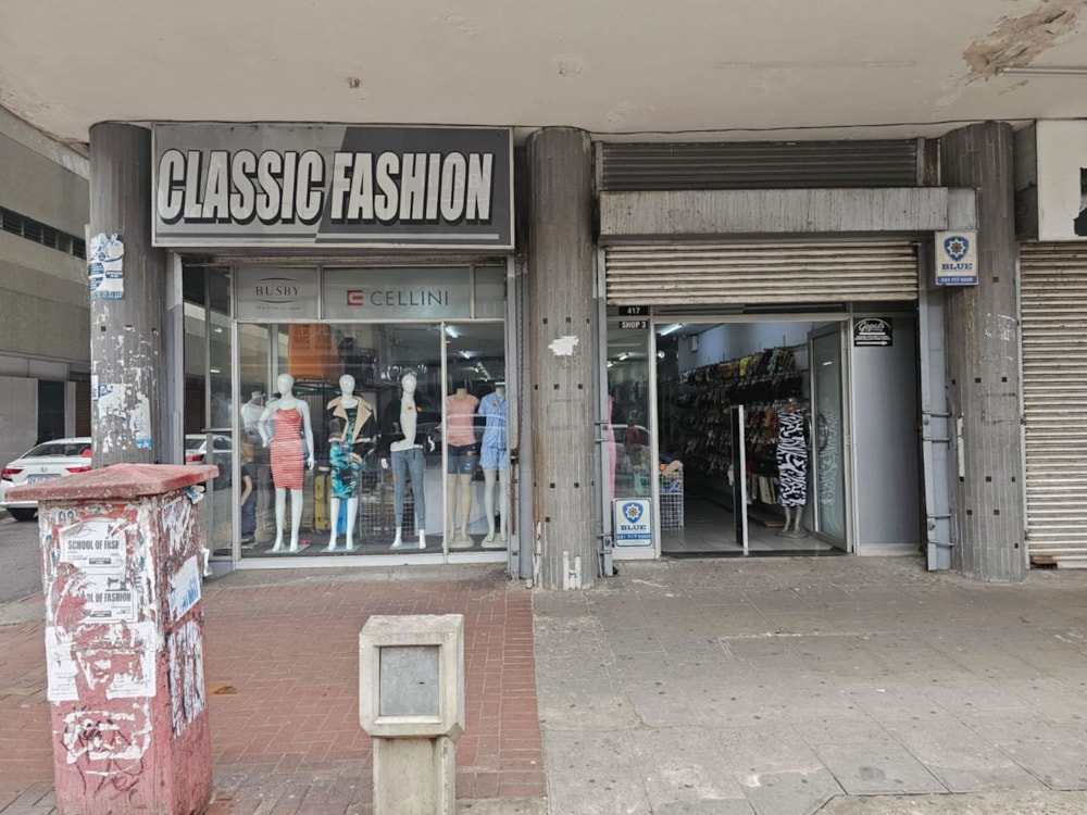 Commercial retail property to rent in Durban Central - 1DA1682647