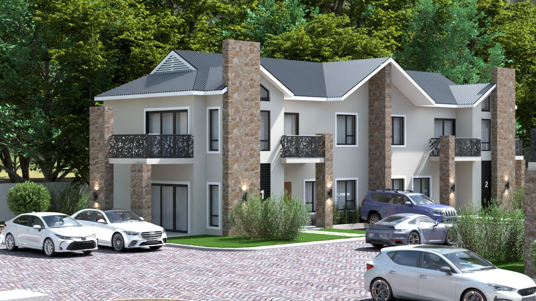 Double-storey cluster for sale in Marlborough, Zimbabwe - 3ZB1695013